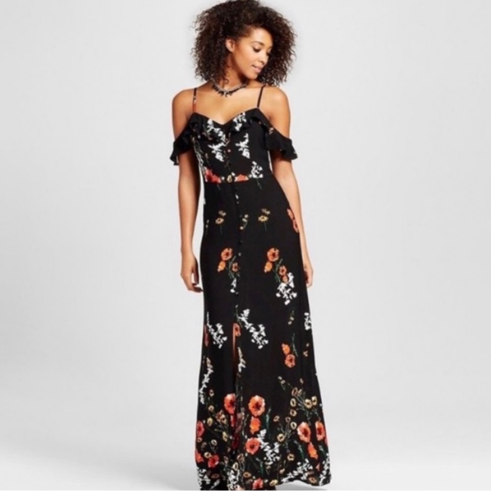 Floral Button Front Maxi Dress 🌹🌺🌼 - Picture 2 of 10